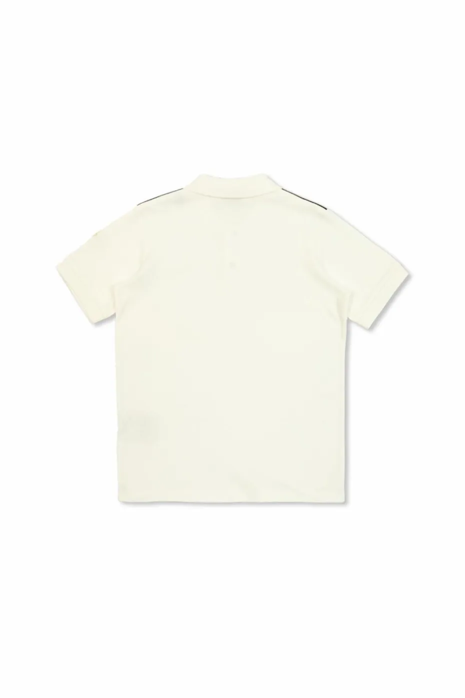 Moncler Enfant kremowy Polo z logo