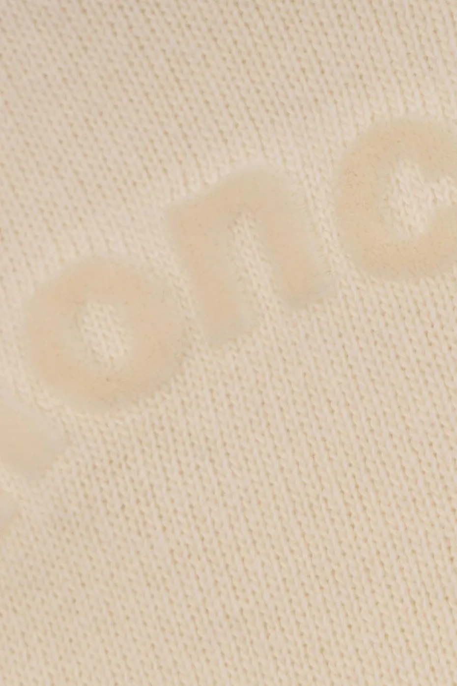 Moncler Enfant kremowy Sweter z logo