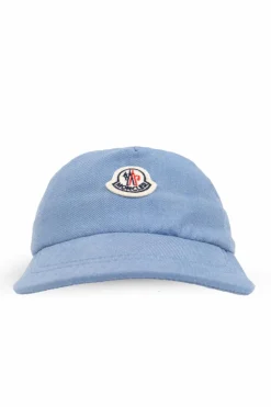 Moncler Enfant NIEBIESKI Czapka z daszkiem