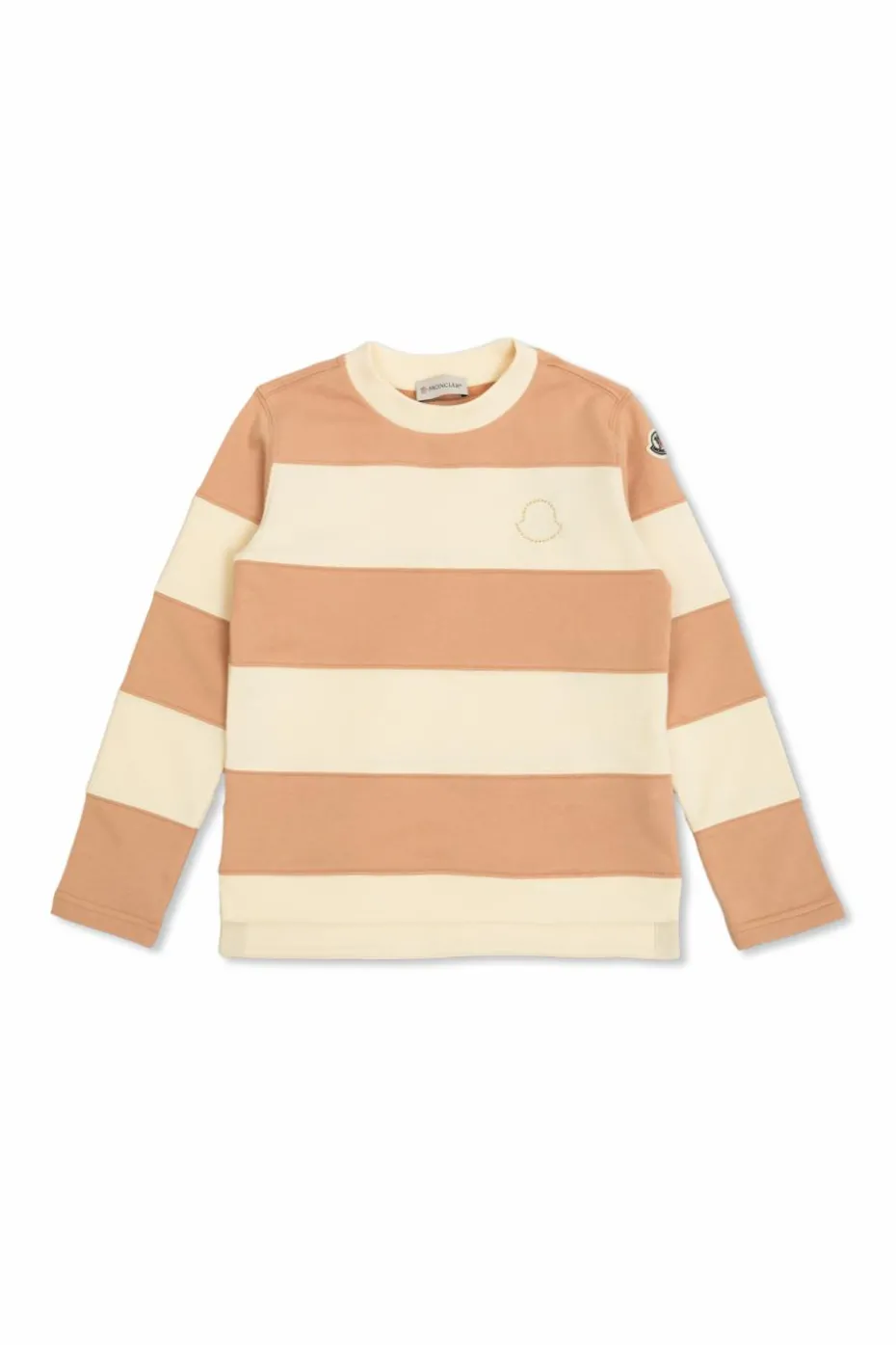 Moncler Enfant RÓŻOWY Bluza ze wzorem w pasy