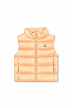 Moncler Enfant RÓŻOWY Kamizelka puchowa `Ghany`