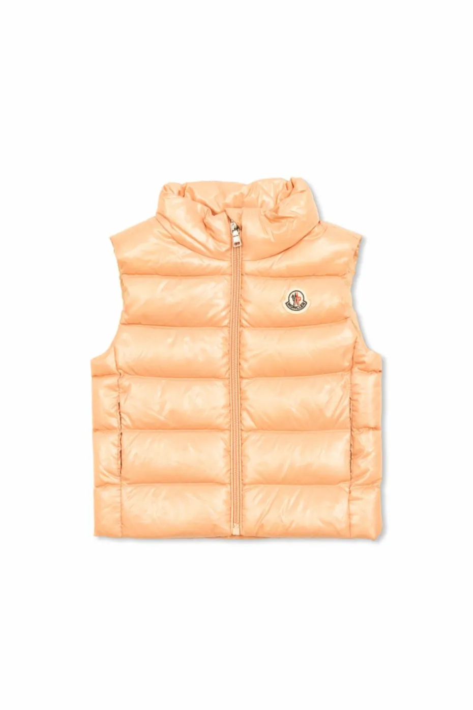 Moncler Enfant RÓŻOWY Kamizelka puchowa `Ghany`