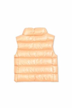 Moncler Enfant RÓŻOWY Kamizelka puchowa `Ghany`