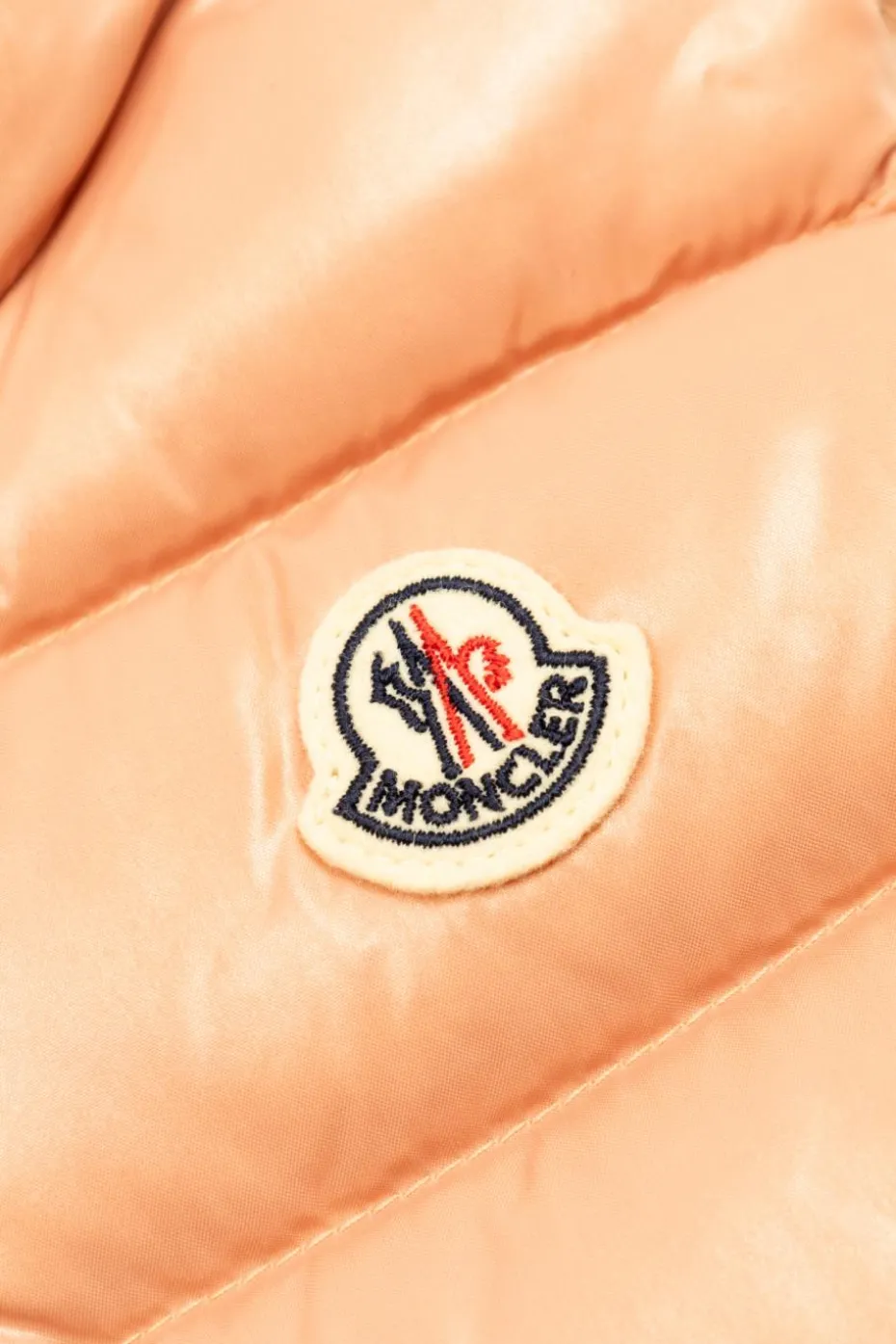 Moncler Enfant RÓŻOWY Kamizelka puchowa `Ghany`