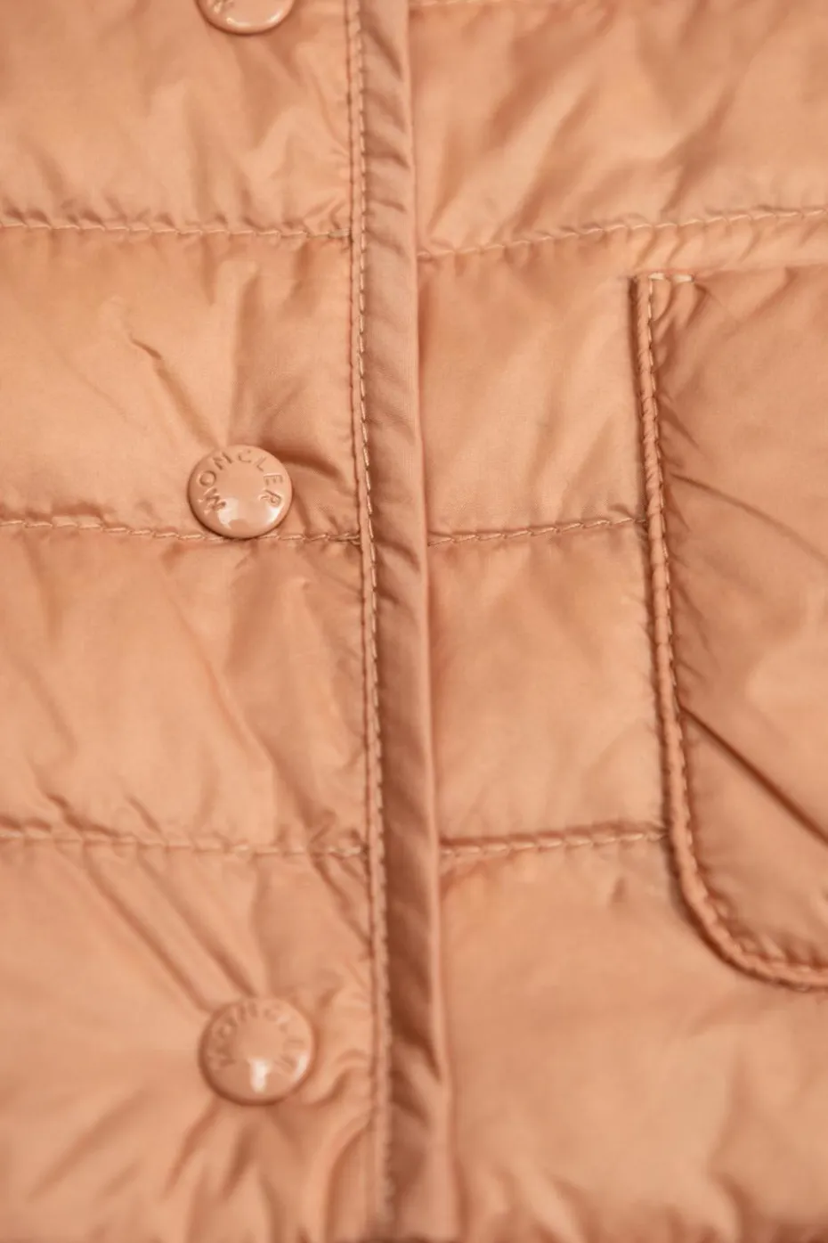 Moncler Enfant RÓŻOWY Kamizelka ‘Portia’