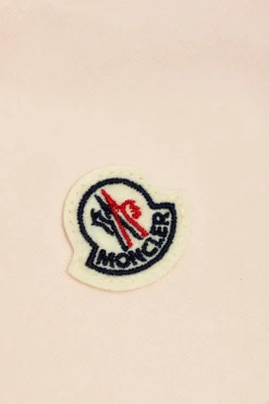 Moncler Enfant RÓŻOWY Komplet: Body, rampersy i śliniak