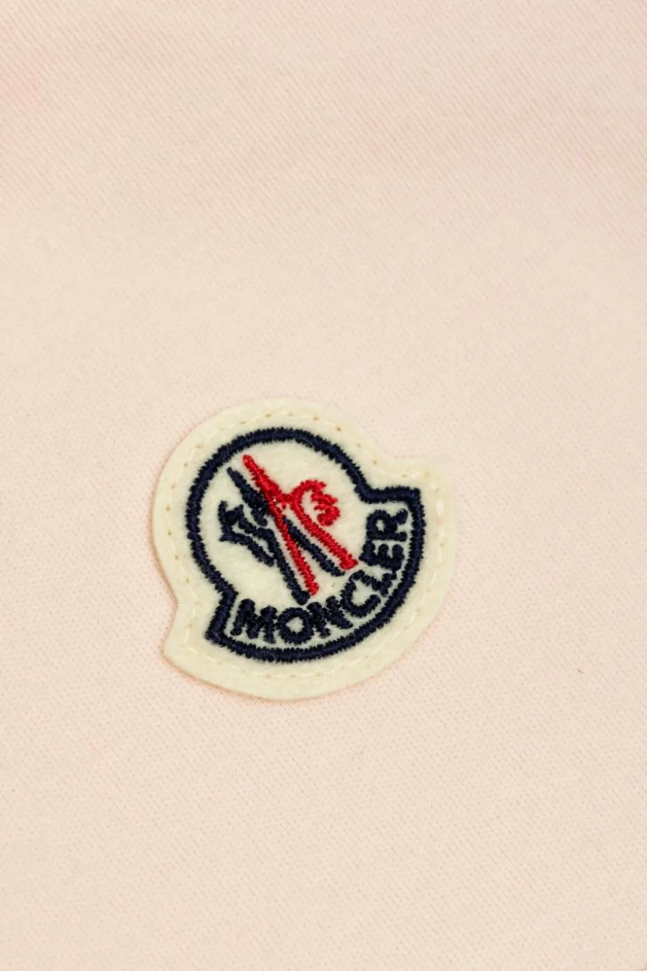 Moncler Enfant RÓŻOWY Komplet: Body, rampersy i śliniak