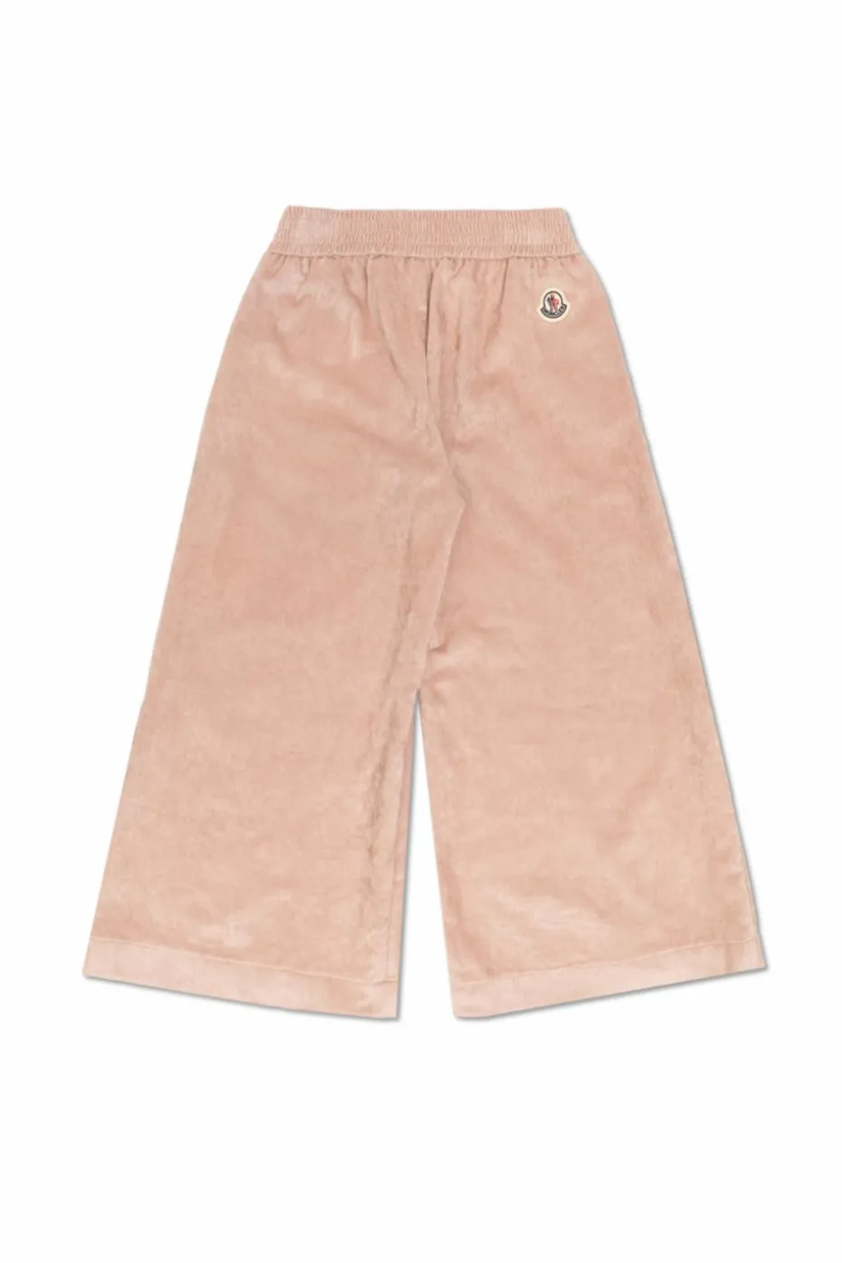 Moncler Enfant RÓŻOWY Sztruksowe spodnie