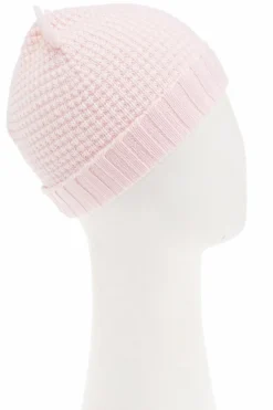 Moncler Enfant RÓŻOWY Wełniana czapka