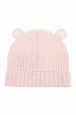 Moncler Enfant RÓŻOWY Wełniana czapka