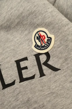 Moncler Enfant SZARY Bluza z kapturem