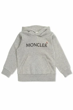 Moncler Enfant SZARY Bluza z kapturem