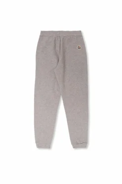 Moncler Enfant SZARY Dresowe spodnie z logo