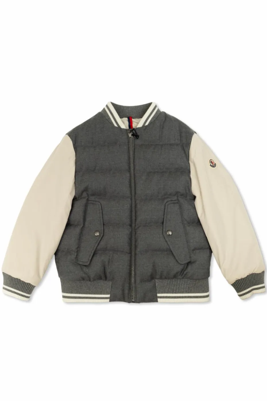 Moncler Enfant SZARY Kurtka `Alvaro`