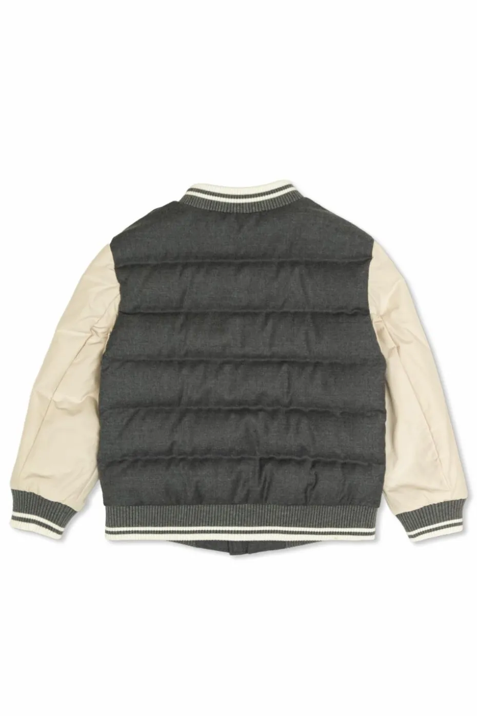 Moncler Enfant SZARY Kurtka `Alvaro`