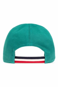 Moncler Enfant ZIELONY Czapka z daszkiem
