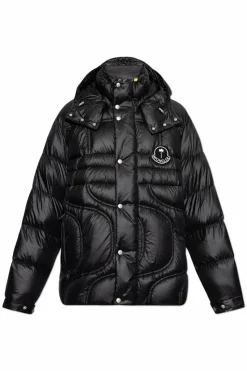 Moncler Genius CZARNY 8 MONCLER PALM ANGELS