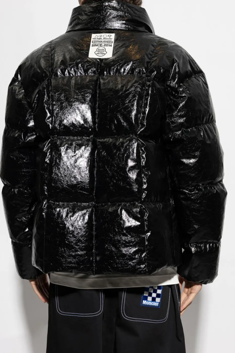 Moncler Genius CZARNY 8 MONCLER PALM ANGELS