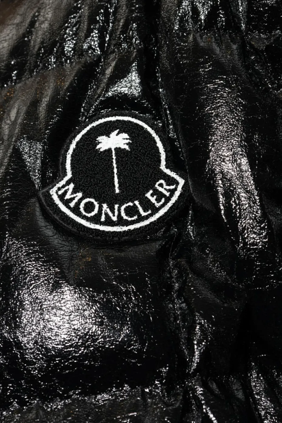 Moncler Genius CZARNY 8 MONCLER PALM ANGELS