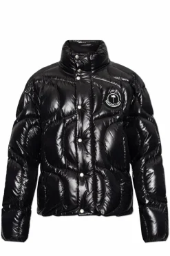 Moncler Genius CZARNY 8 MONCLER PALM ANGELS