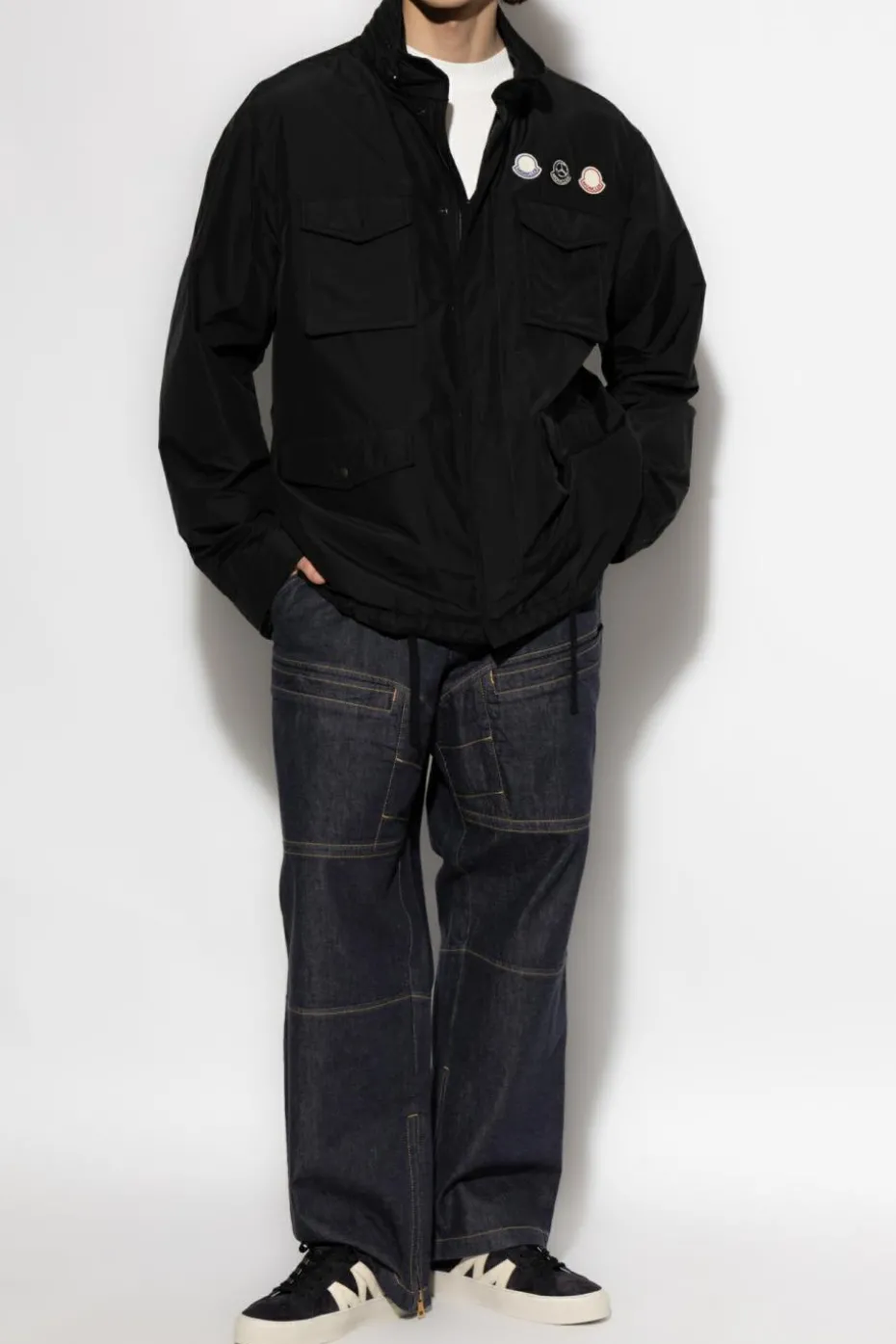 Moncler Genius CZARNY 3 MONCLER MERCEDES-BENZ DESIGNED BY NIGOLDENEYE