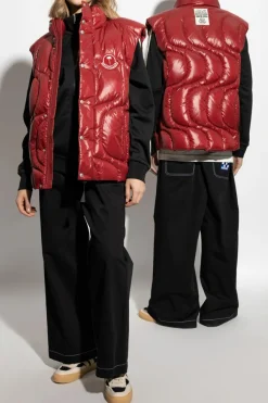 Moncler Genius CZERWONY 8 MONCLER PALM ANGELS