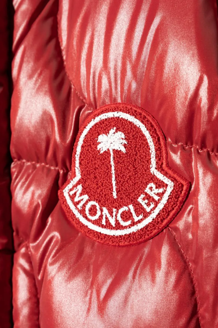 Moncler Genius CZERWONY 8 MONCLER PALM ANGELS