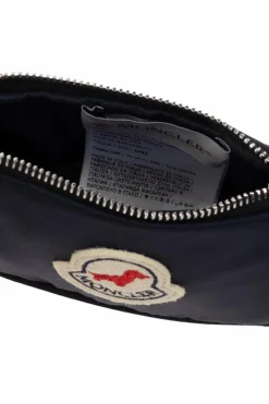 Moncler Genius GRANATOWY Etui na woreczki