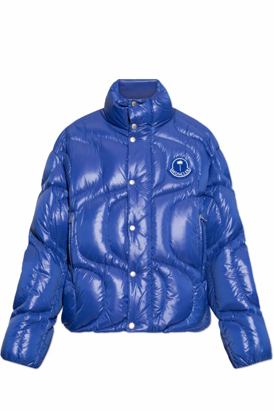 Moncler Genius NIEBIESKI 8 MONCLER PALM ANGELS