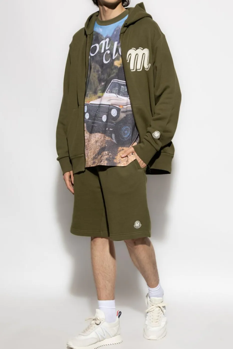 Moncler Genius ZIELONY 3 MONCLER MERCEDES-BENZ DESIGNED BY NIGOLDENEYE