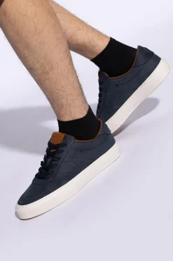Moncler GRANATOWY Buty sportowe ‘Monclub’