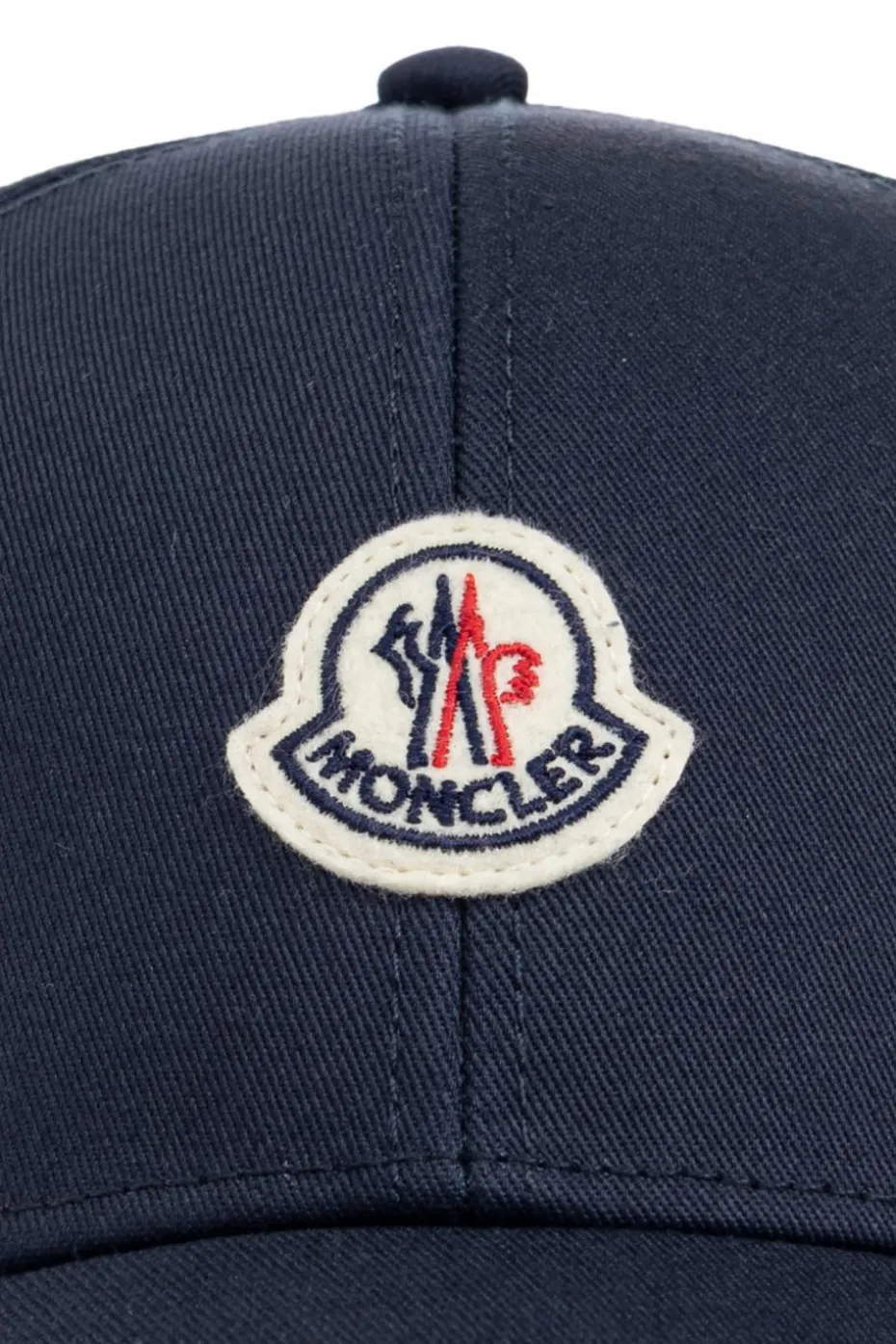 Moncler GRANATOWY Czapka z daszkiem