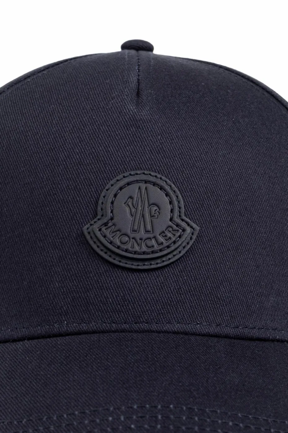 Moncler GRANATOWY Czapka z daszkiem