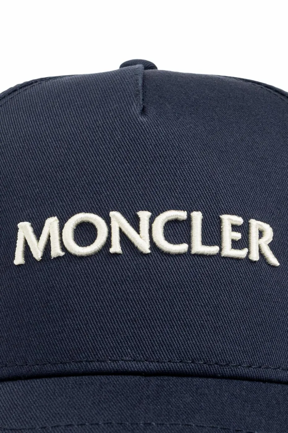 Moncler GRANATOWY Czapka z daszkiem