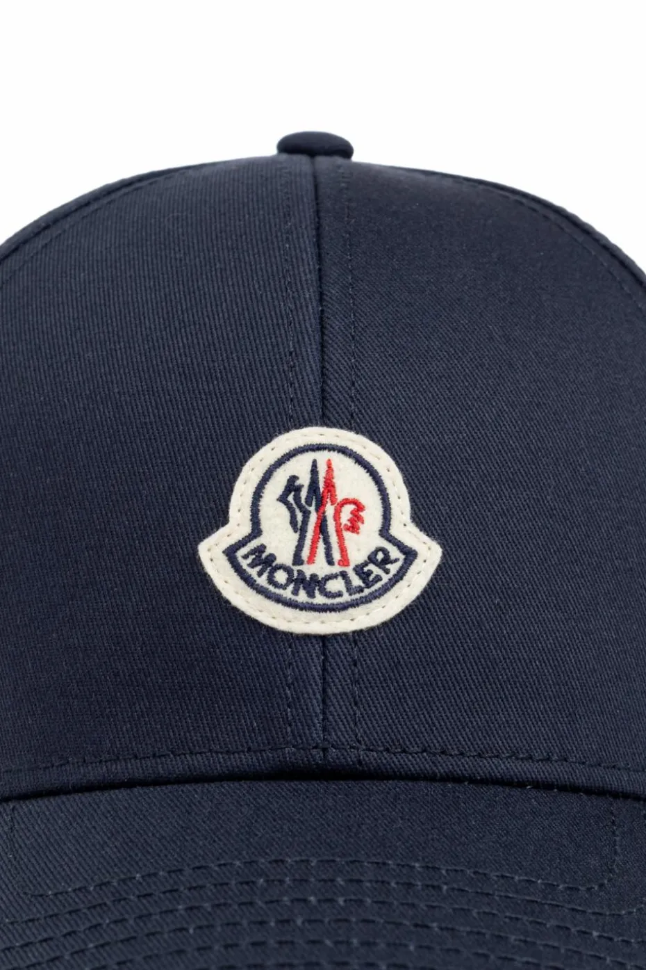 Moncler GRANATOWY Czapka z daszkiem