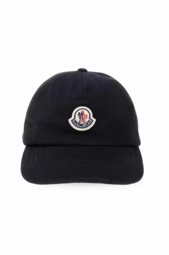 Moncler GRANATOWY Czapka z daszkiem