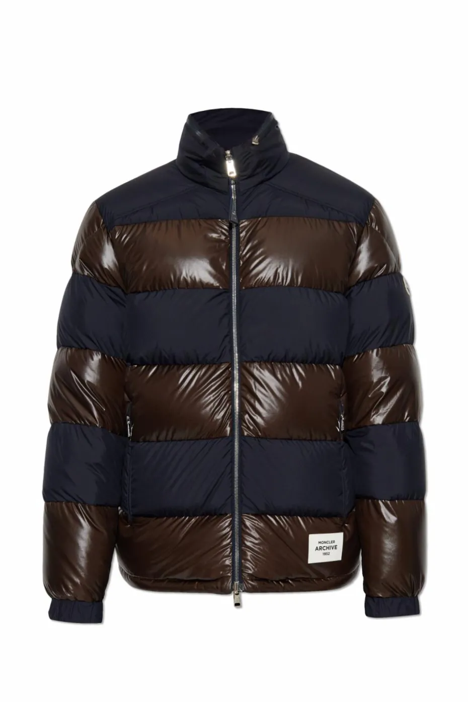 Moncler GRANATOWY Dwustronna kurtka `Peclet`
