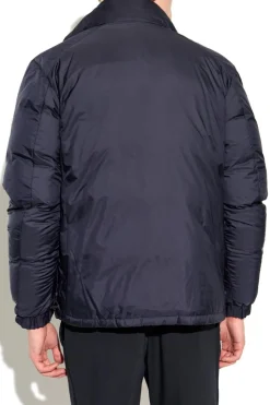 Moncler GRANATOWY Dwustronna kurtka `Peclet`