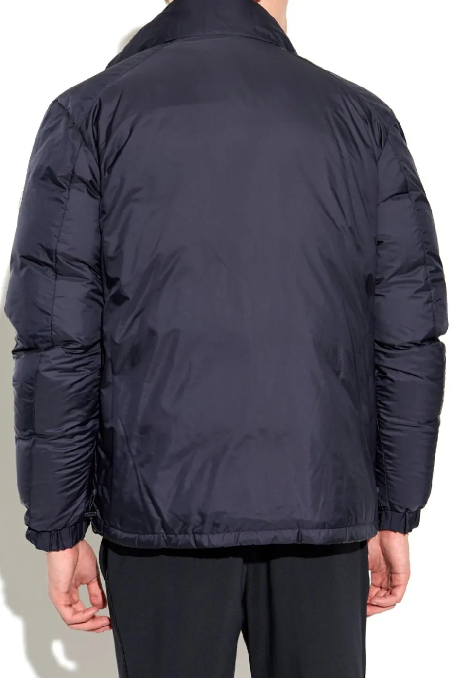 Moncler GRANATOWY Dwustronna kurtka `Peclet`