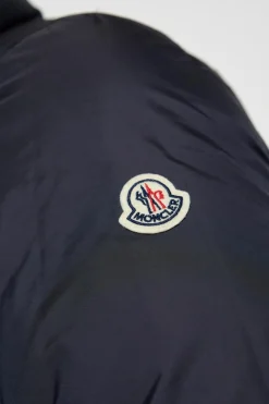 Moncler GRANATOWY Dwustronna kurtka `Peclet`