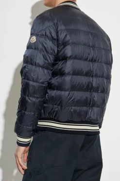 Moncler GRANATOWY Dwustronna kurtka `Vennes`