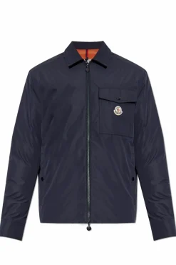 Moncler GRANATOWY Kurtka `Vigeon`