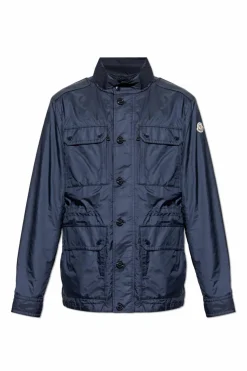 Moncler GRANATOWY Kurtka `Lez`