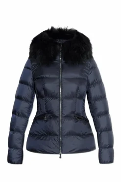 Moncler GRANATOWY Kurtka `Boed`