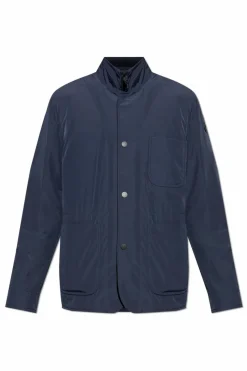 Moncler GRANATOWY Kurtka `Brieuc`