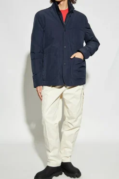 Moncler GRANATOWY Kurtka `Brieuc`