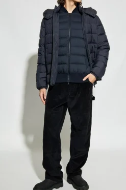 Moncler GRANATOWY Kurtka puchowa `Montbrocq`