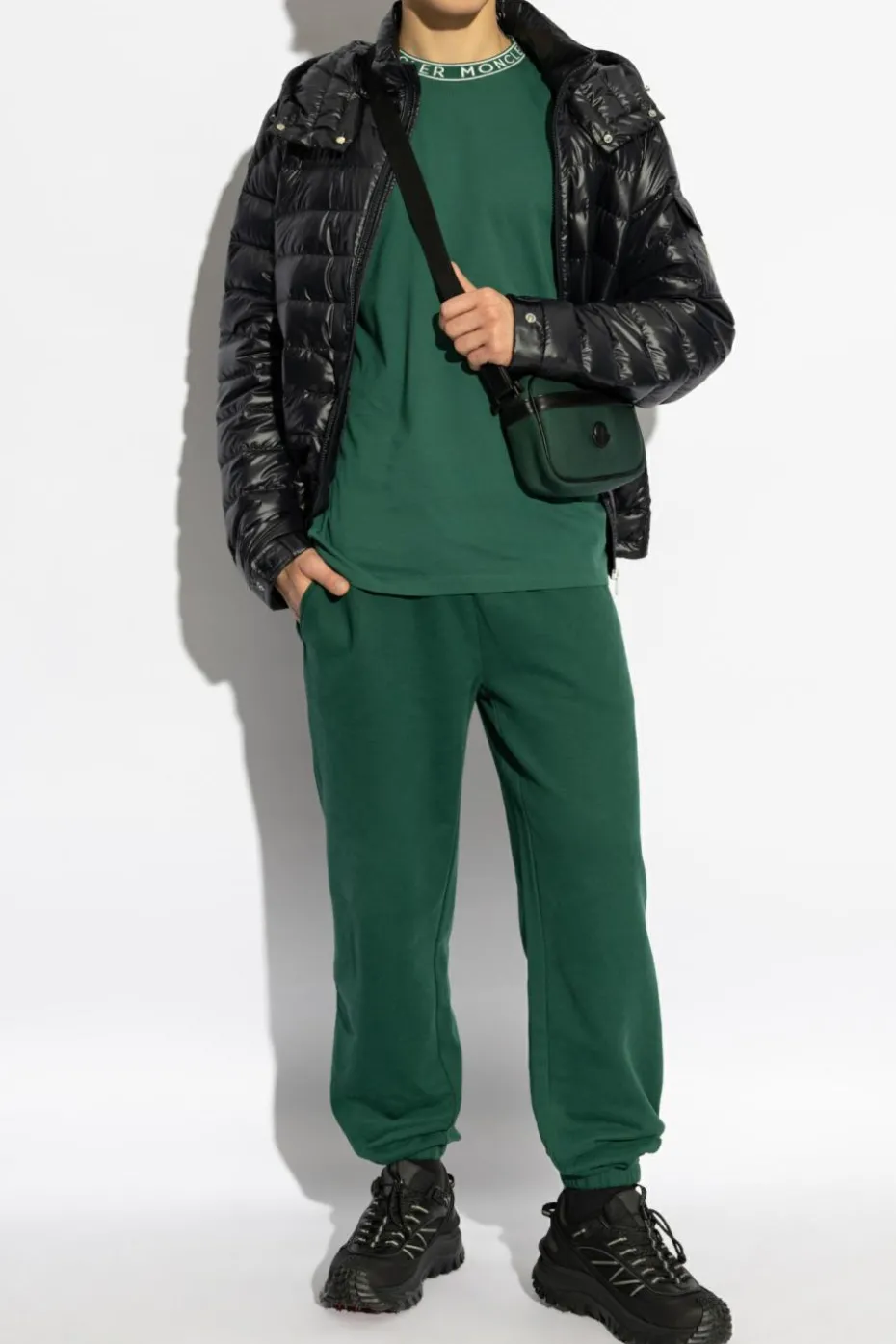Moncler GRANATOWY Kurtka puchowa `Lauros`