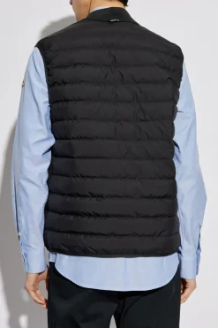 Moncler GRANATOWY Kurtka `Sarrans`