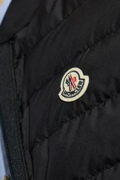 Moncler GRANATOWY Kurtka `Sarrans`